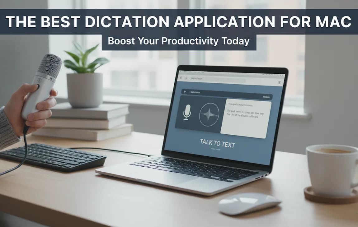 Best dictation application for Mac with voice-to-text features
