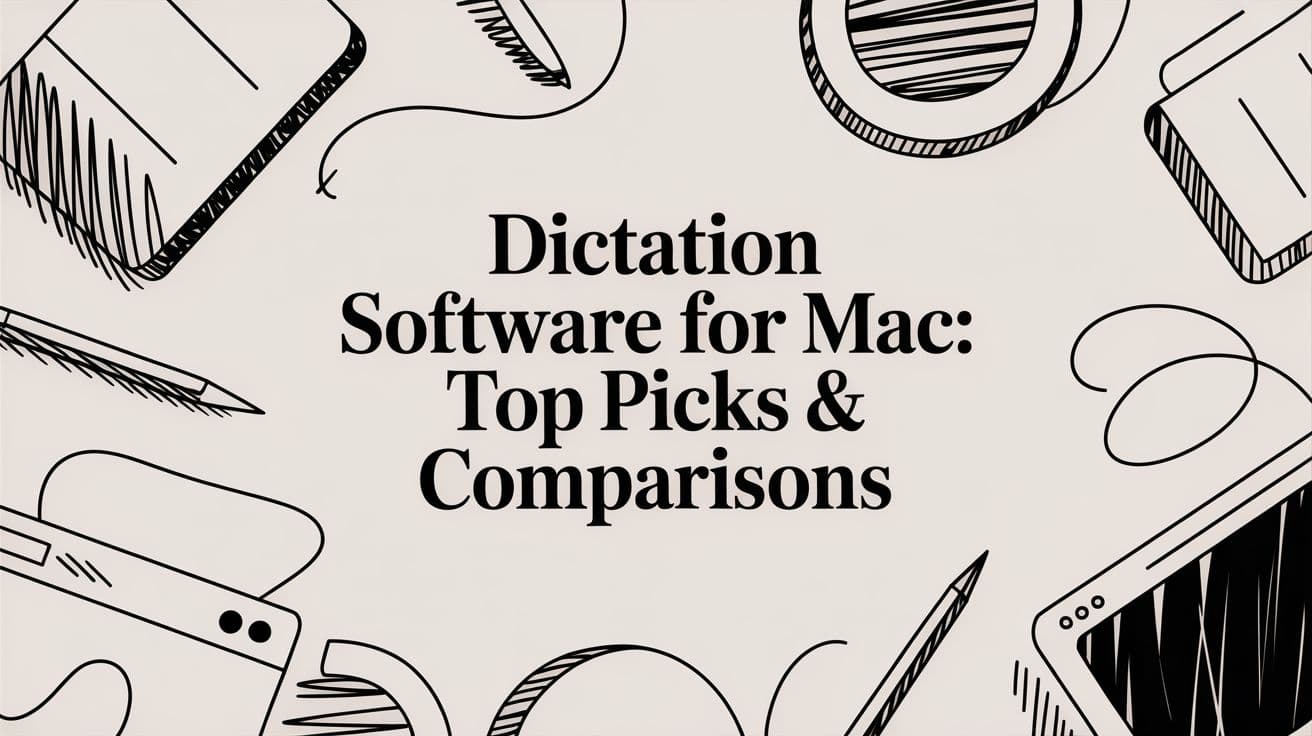 dictation software for mac: Top Picks & Comparisons
