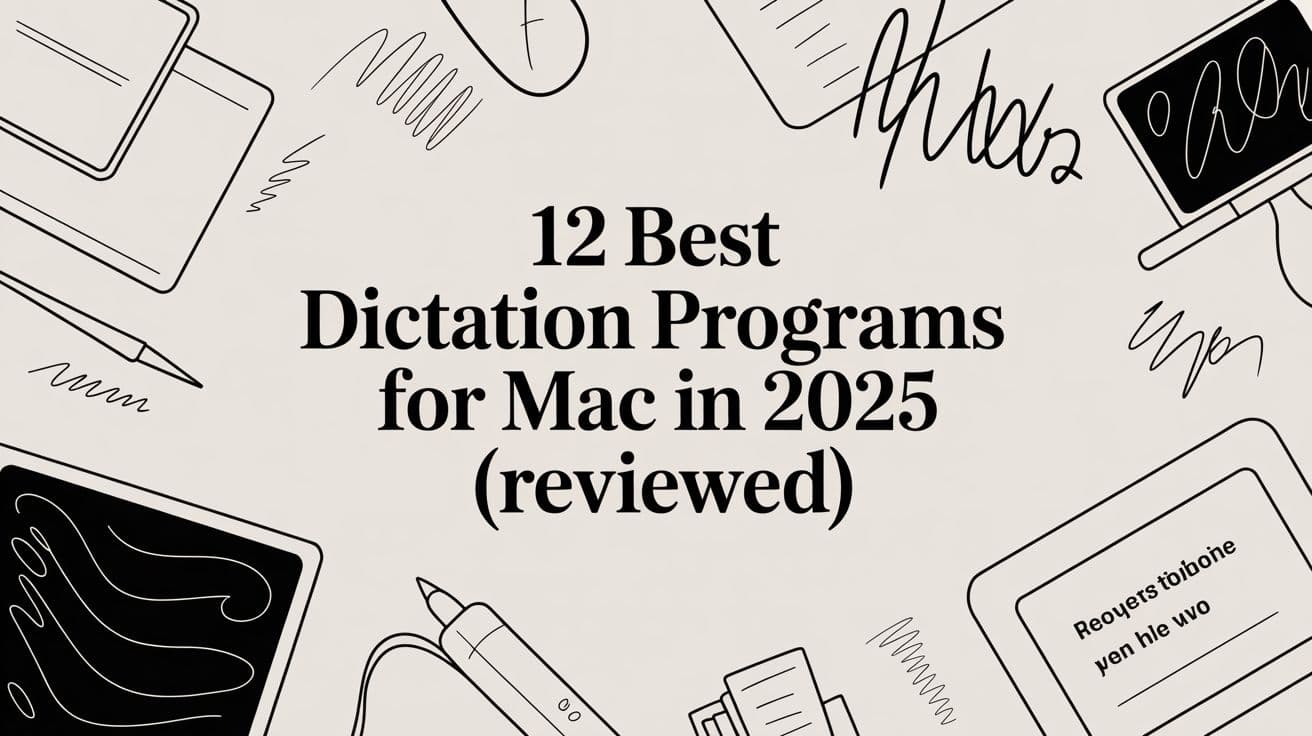 12 Best Dictation Programs for Mac in 2025 (Reviewed)
