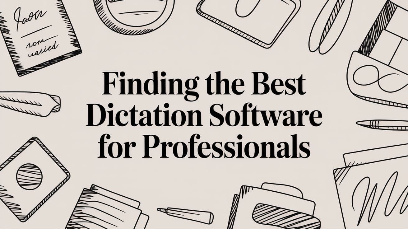 Finding the Best Dictation Software for Professionals