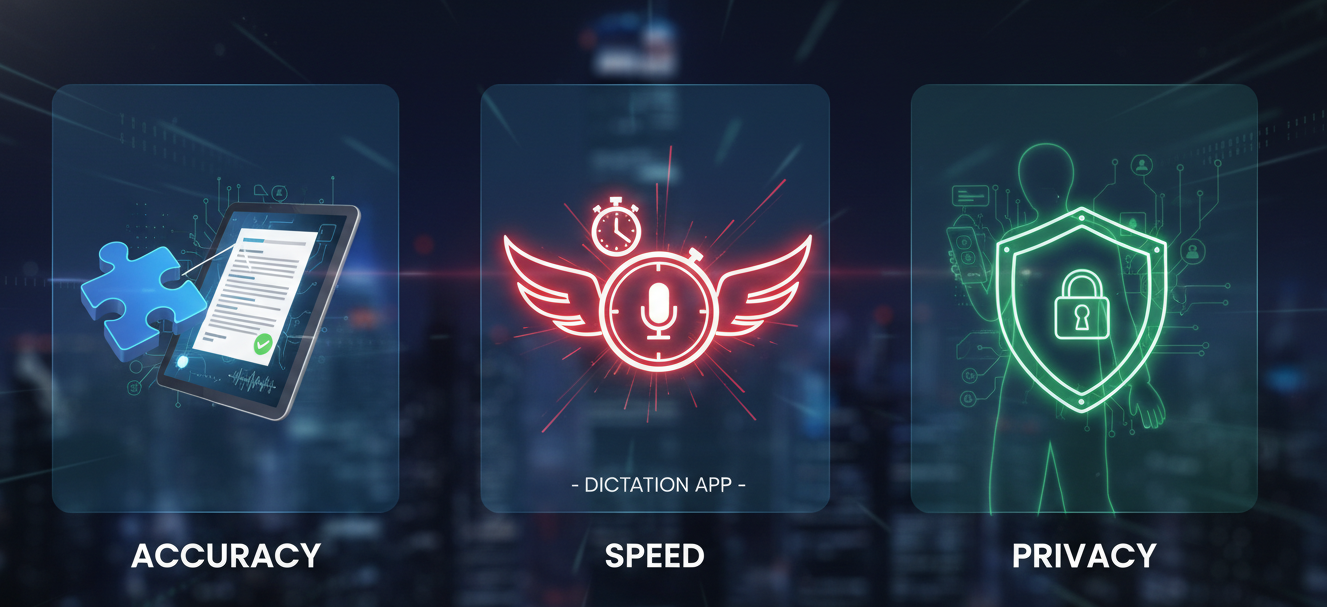 Important features in a voice to text app for writers